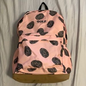 ID Backpack by Golf Wang Pink/Black